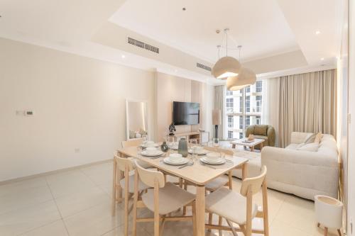 Amal أمل Cozy City Apt 3BD with balconies, 1 min walk to Dubai Mall- Dar Samita Holiday Homes, Dubaj (zdjęcie 7)