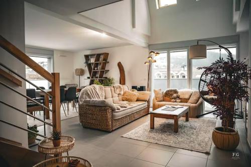 Le Méribel - Terrasse 83m2 - Vue Mont-Blanc - Location saisonnière - Sallanches