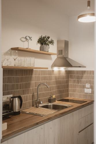 köök, QUERCUS Boutique Living in Loutsa Prevezas