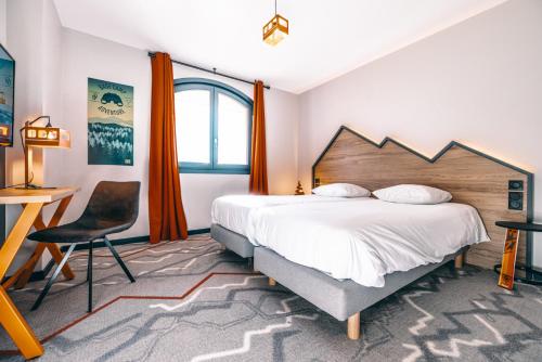 2 twin beds