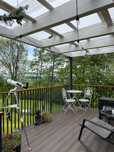 阳台/露台, Doza de Verde Retreat&Spa Bran-Adults Only in 布兰