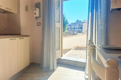 ห้องครัว, Suite Le Monache - Centro storico vista panoramica in มอนเต ซันต์ อันเกโล