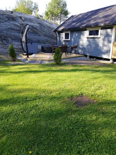 Kleines Haus am Fjord in 阿菲奧德