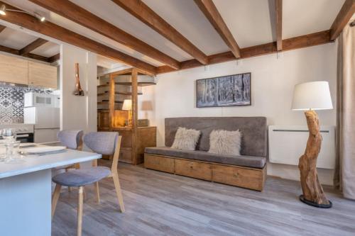 Joli duplex au pied des pistes des Grands Montets