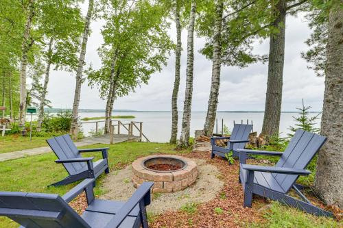 . Less Than 2 Mi to Brimley State Park Lake Superior Home
