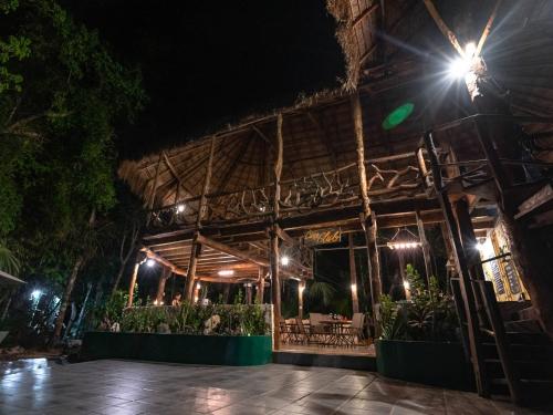 A szálláshely kívülről, Jolie Jungle Eco Hotel in Leona Vicario