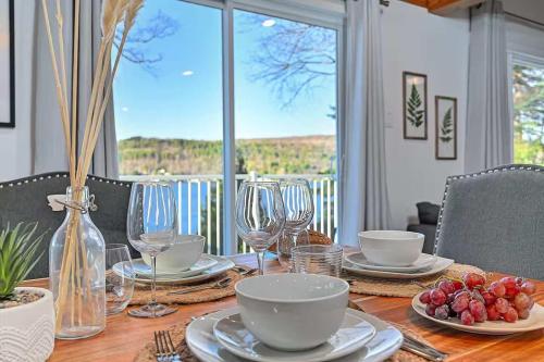 Waterfront with Spa and Lake Access in Saint-Damien (QC)
