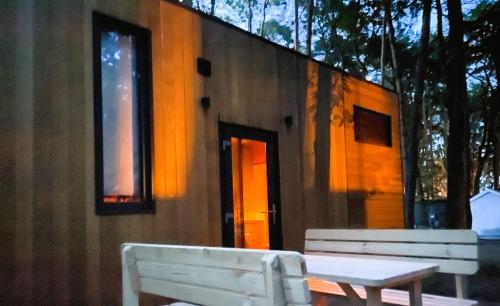 المنظر الخارجي, Tiny House am Ranziger See in بيسكوا
