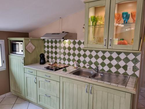 virtuve, Appartement à la Campagne (Appartement a la Campagne) in Le Mas-d'Agenais