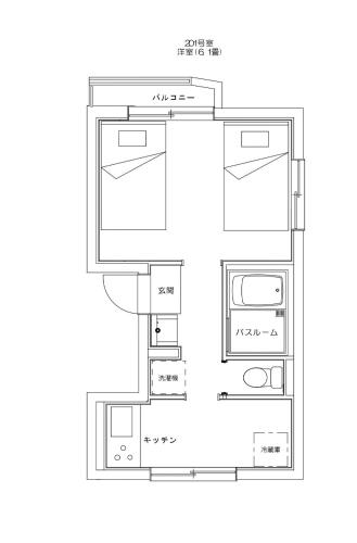 さくら旅館高円寺北千利休201号室