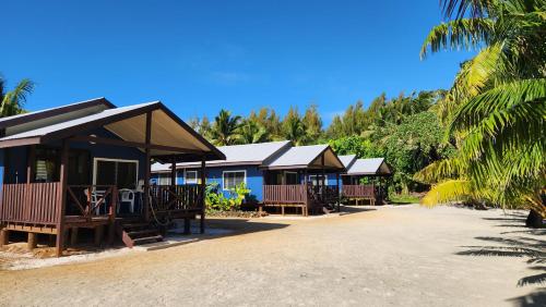 ทัศนียภาพภายนอกโรงแรม, Sunset Bungalows in ไอตูตากิ
