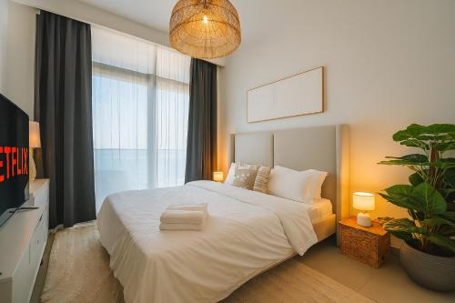 Keyrock Sea-View Penthouse - Dubai Marina, Pool & Sauna, Dubái (foto 5)
