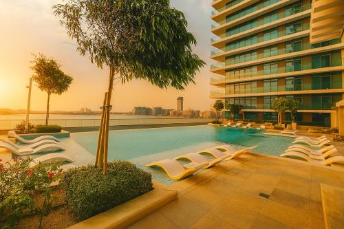 Keyrock Sea-View Penthouse - Dubai Marina, Pool & Sauna, Dubái (foto 8)