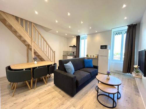 Duplex urbain proche centre-ville de Lyon - 6 pers, Lione