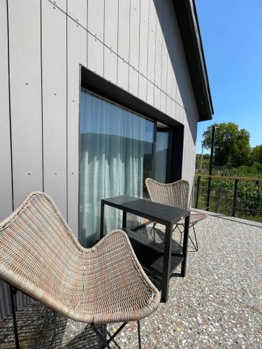 Terraza/balcón, Tsiskari Cottages in Ambrolauri