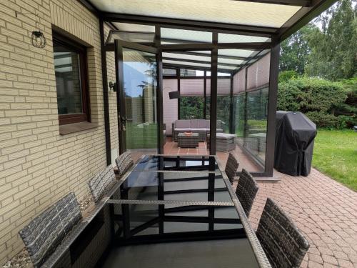 Jardín, Ferienhaus Plüschmors (Ferienhaus Pluschmors) in Lenste