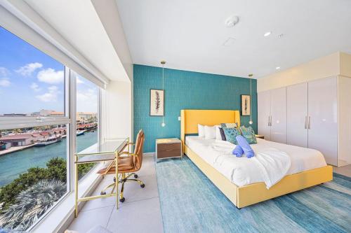 Hh-3Bs517 - Lux Ocean View Retreat Poolfab Amenities, Oranjestad