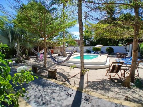 花園, Pousada Unidos in 日若卡迪熱里科阿科阿拉