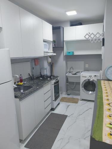 Furnished apartment in Tatuapé, 5 minutes from Tatuapé (Furnished apartment in Tatuape, 5 minutes from Tatuape) in อกวาราซา