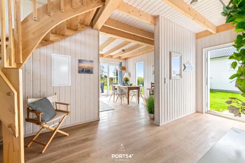 大厅, Ferienhaus Meeresblick 28 Olpenitz in 奥尔本尼兹