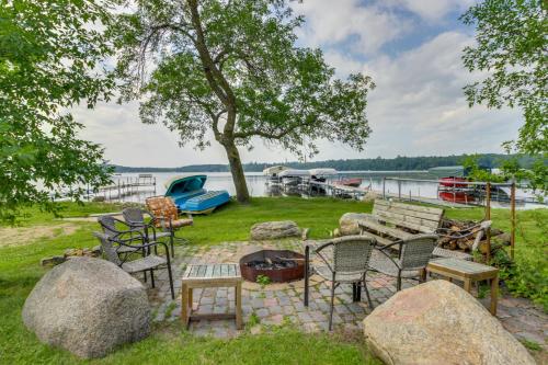 Remote Retreat Cozy Home with Big Pine Lake Access! in Perham, USA