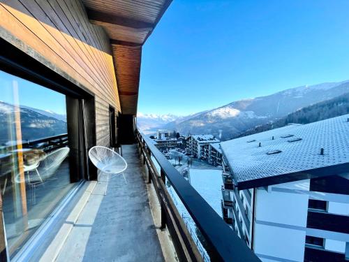 Балкон/терраса, Appartement Nendaz, bâtiment Diana (Appartement Nendaz, batiment Diana) in Нанда