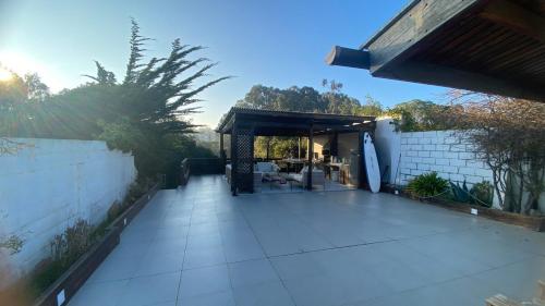 Casa desde la playa de cofradía de Algarrobo a el canelo