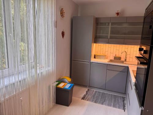 keuken, Kolobrzeska PRL Apartment with modern touch in Bialogard
