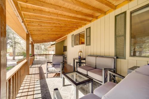 Sauna, Deck and Fire Pit Rocking Horse Ranch, Payson (photo 2)