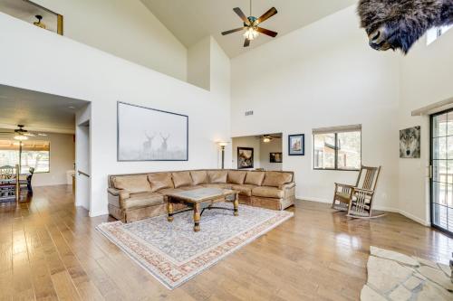 Sauna, Deck and Fire Pit Rocking Horse Ranch, Payson (photo 5)