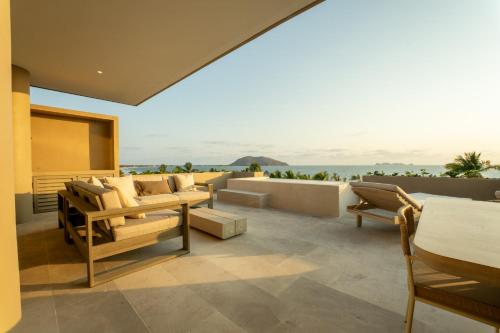 Erkély/terasz, Anera Villas in Barra De Potosi