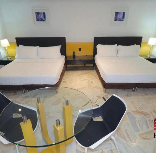 칼리 Hotel King Versalles 호텔 레스토랑