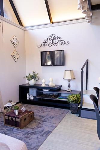 Chalé romântico e aconchegante