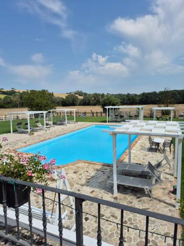 Uitzicht, Agriturismo Case Corboli villetta Rufino in Cecanibbi