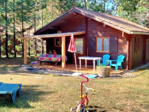 Chalet 63m² pour 5 personnes avec terrasse - API-1-52-295
