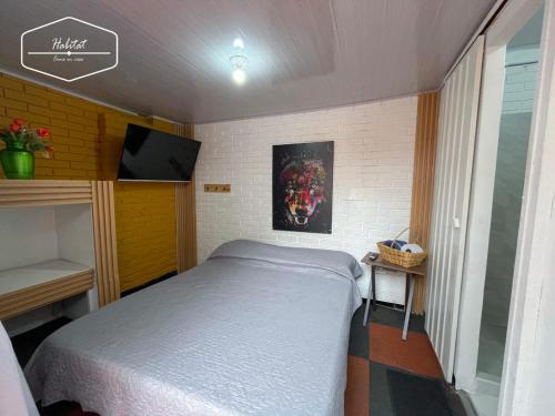 1 double bed
