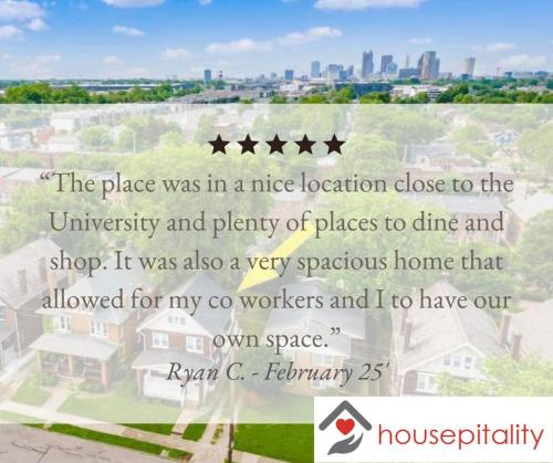 Large 5 Bedroom House Next to OSU, Sleeps 16 in Columbus, USA