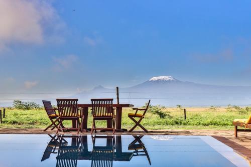 Úszómedence, Kibo Villa-Amboseli in Amboseli