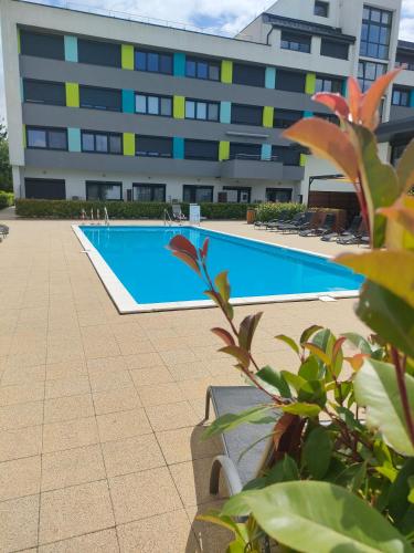 Úszómedence, Borics Apartman in Balatonföldvar