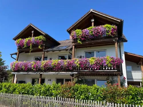 Bergblick in Weilheim in Oberbayern, Deutschland