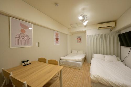 クリオ 305 New Open 難波駅徒歩5分 黒門市場でんでんタウン 徒歩2分 ホテルのリネン使用クリオ