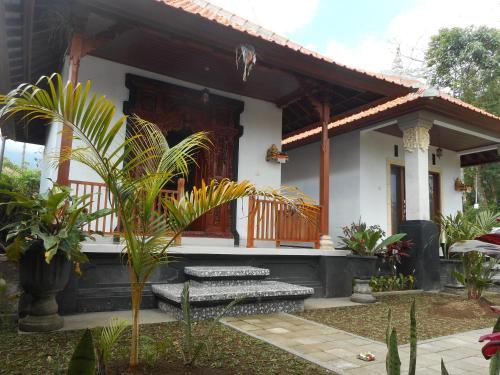 발리 Besakih Bonny Homestay 2성급 싱글룸 레스토랑