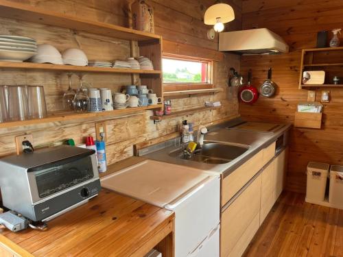 오키나와 본섬 Sesoko Log Cabin [Chimu lani] - Vacation STAY 26745v 3성급 싱글룸 객실