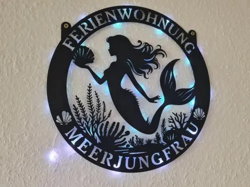 Meerjungfrau in Süssau, Deutschland