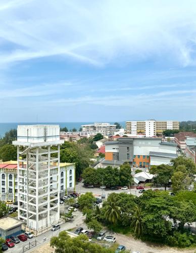 URBAN MONO STUDIO for 2Pax -9Min to PasarPayang-MayangMall-Drawbridge in Kuala Terengganu