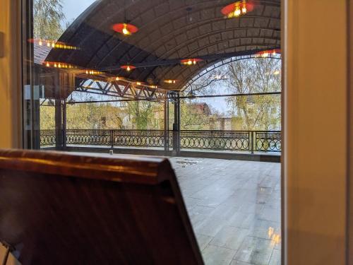 陽台/露台, Апартаменти біля парку з бюветом мінеральної води (Апартаменти біля парку з бюветом мінеральноі води) in 特魯斯卡韋茨