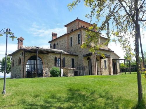 A szálláshely kívülről, Lago di Chiusi Villa with Pool in Ranciano