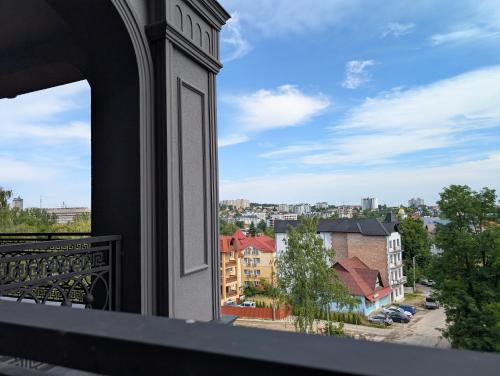 陽台/露台, Апартаменти біля парку з бюветом мінеральної води (Апартаменти біля парку з бюветом мінеральноі води) in 特魯斯卡韋茨