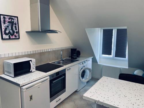 Konyha, Charming Apartment Gace VI in Gacé