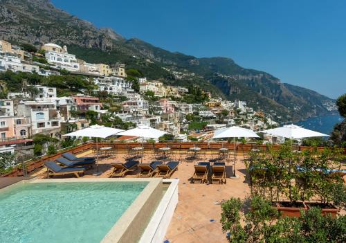 Swimming pool, Hotel Posa Posa in Positano